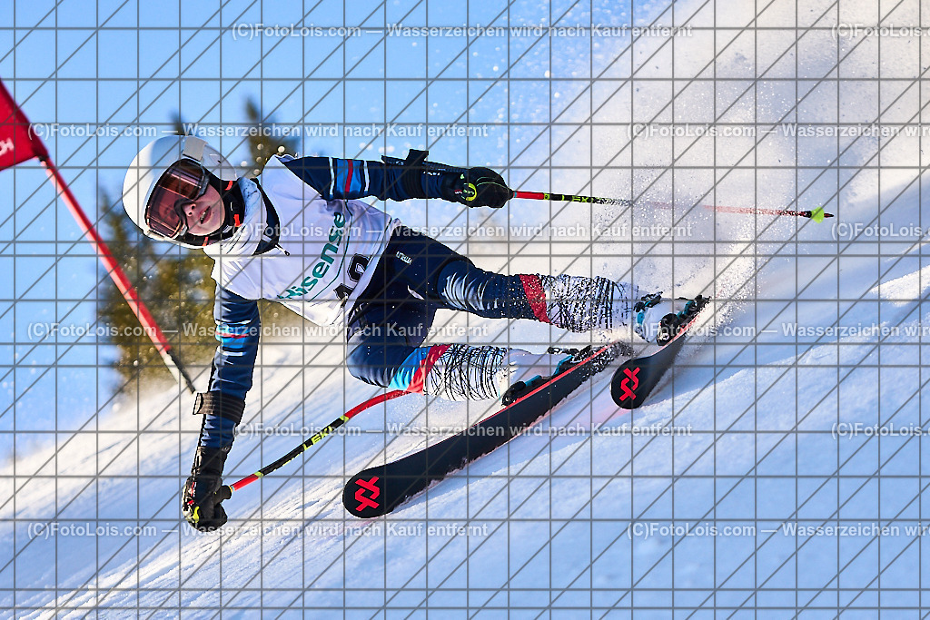 ALP3524_KinderVergleich-RTL-I_Trattenbach_Jagersberger Emilie | NÖ Landeskindervergleichskampf-Riesentorlauf auf dem Feistritzsattel in zwei Durchgängen, Sa 25. Jänner 2025.