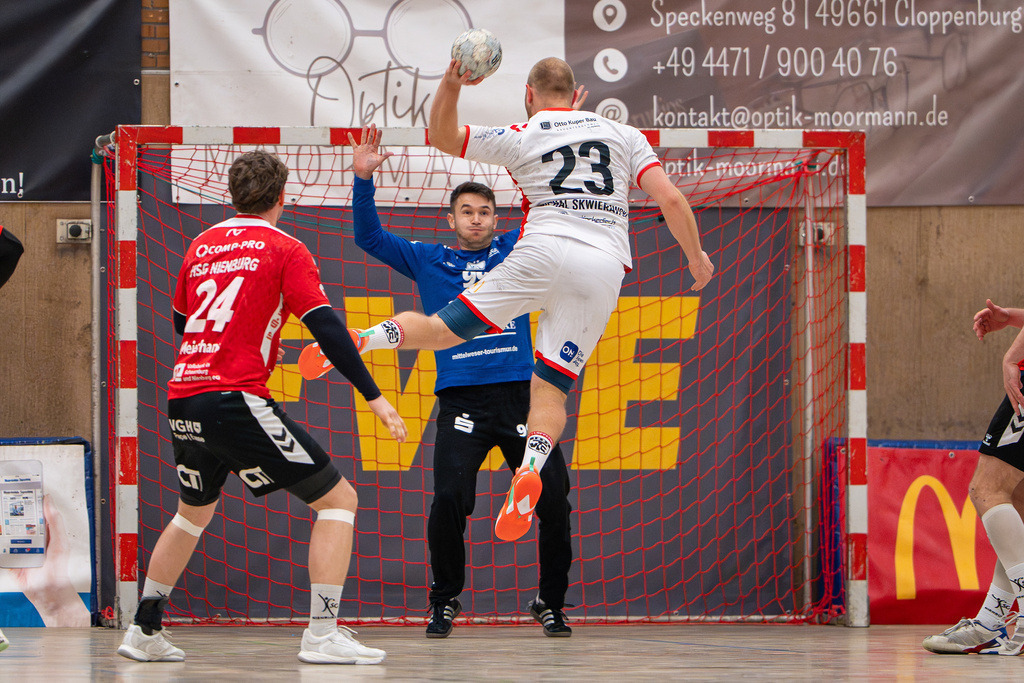 Handball I Herren I Saison 2025-2026 I Regionalliga I 23 Spieltag I TV Cloppenburg - HSG Nienburg I 21.02.20260064 | jns.sportfotos - Realisiert mit Pictrs.com