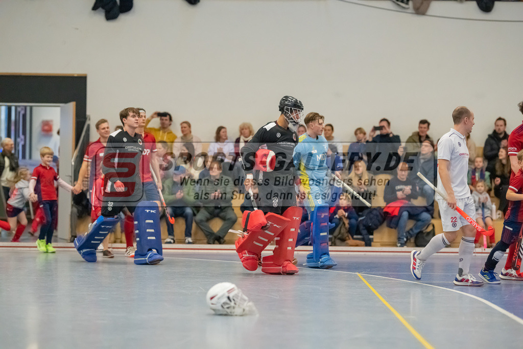HK_20230107_102243 | 1. Bundesliga ( Halle ) Herren Düsseldorfer HC -  Crefelder HTC am 7.1.2023 Düsseldorfer HC, Düsseldorf , Joshua Onyekwue Nnaji Torwart ( Crefelder HTC #29 )
