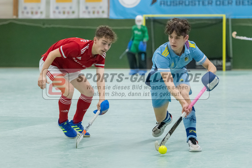 HK_20230305_106019 | Deutsche Meisterschaft MU16 1/2 Finale Rot-Weiss Köln - Zehlend. Wespen am 5.3.2023 RWK, Köln ,