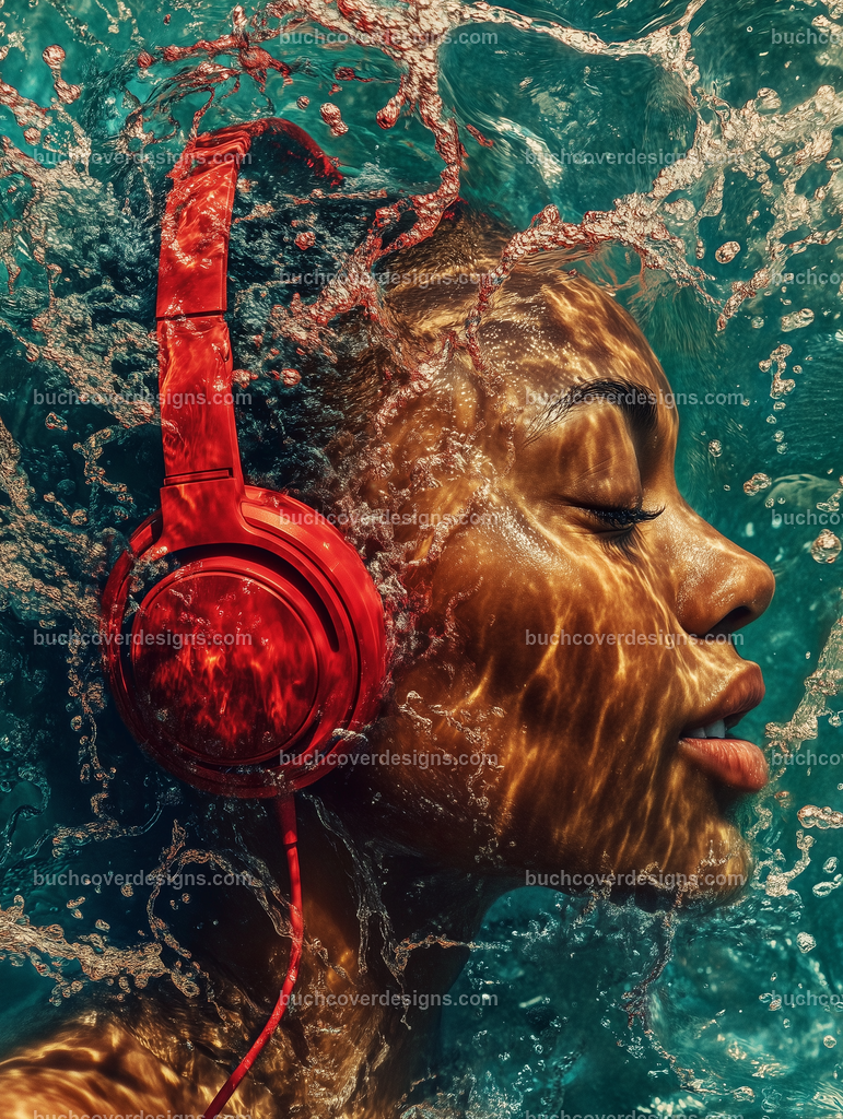 Gesicht einer Frau mit Kopfhörer (63) | design woman face with a red headphone, background explosion water splashes. vivid colors - high detail - photographic - sureal - graphic design --chaos 5 --ar 3:4 --stylize 50 --weird 100 --v 6.1 Job ID: 055ba08c-1abe-49a9-9232-9e6652bf290d