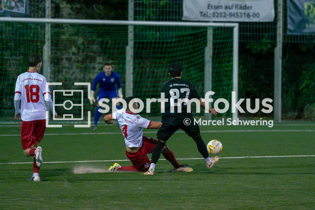 SC Sonnborn – FK Jugoslavija Wuppertal | Bezirksliga Niederrhein, Gruppe 2: SC Sonnborn gegen FK Jugoslavija Wuppertal, Wuppertal, 25.09.2026. Endstand: 2:3. sportimfokus / Marcel Schwering - Realisiert mit Pictrs.com