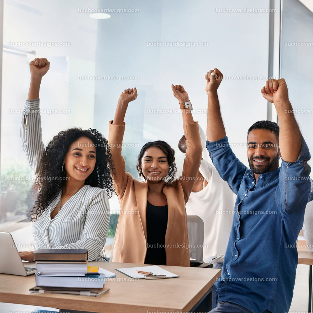 Menshen mit erfolg in Büro (2) | Entdecken Sie kreative Buch Cover Designs für Self-Publishing-Autoren und Verlage! Unsere maßgeschneiderten Designs ziehen Leser an und bringen Ihre Geschichten visuell zum Leben. Lassen Sie uns Ihr perfektes Cover gestalten!