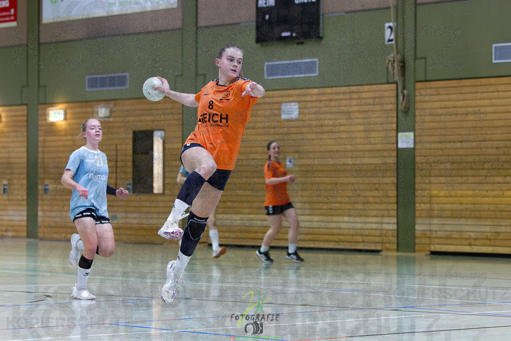 Bezirksliga weibl. A-Jugend; HSG Eibelshausen/Ewersbach - VfB Driedorf | Bezirksliga weibl. A-Jugend; HSG Eibelshausen/Ewersbach - VfB Driedorf am 30.10.2025 in Eibelshausen (Holderberghalle)Photo © 2025 - Jörg Heinrich - Realisiert mit Pictrs.com