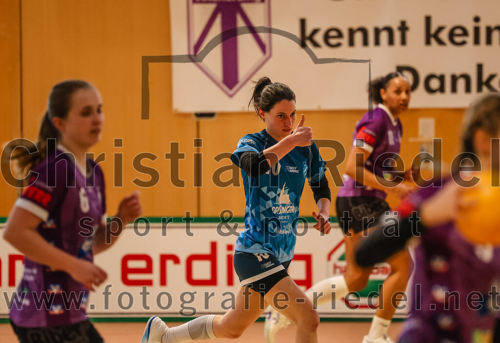 2024-03-09_002_SpVgg_Altenerding_gegen_Eintracht_Dachau-Karlsfeld | Erding, Deutschland, 09.03.2024:
Handball, Bezirksoberliga Frauen Altbayern 2023 / 2024, 17. Spieltag, SpVgg Altenerding gegen Eintracht Dachau-Karlsfeld, Endergebnis: 26:25

Lisa Brugger (TSV Eintracht Karlsfeld, #10)

Foto: Christian Riedel / fotografie-riedel.net