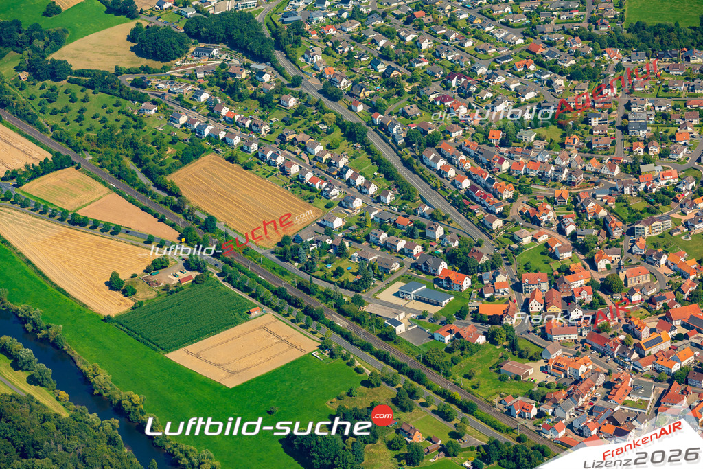 Lobenhausen Körle Bild- Das Luftbild wurde 2025 vom UL-Flugzeug heraus erstellt ( keine Drohne bzw. Drohnenaufnahme ) - Hochauflösende Luftaufnahme -Nicht vergleichbar mit Google Maps oder Satelittenbilder- Die Geschenkidee !Mit Lizenz und Bildrechte bestellbar - CC