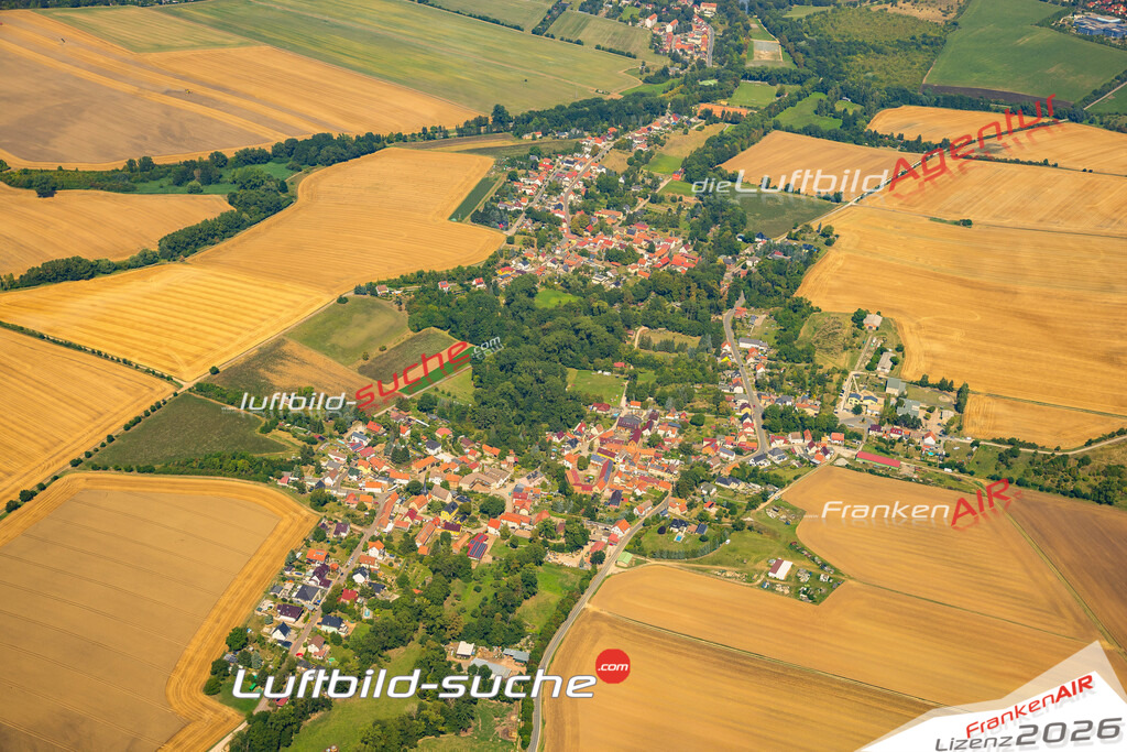 Sulzbach Apolda Bild- Das Luftbild wurde 2025 vom UL-Flugzeug heraus erstellt ( keine Drohne bzw. Drohnenaufnahme ) - Hochauflösende Luftaufnahme -Nicht vergleichbar mit Google Maps oder Satelittenbilder- Die Geschenkidee !Mit Lizenz und Bildrechte bestellbar - CC