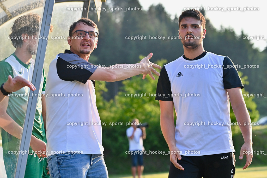 ASKÖ Köttmannsdorf vs. SV Feldkirchen 2.6.2023 | Headcoach SV Feldkirchen Michael Johann Lattacher, #ET Jakov Soldo