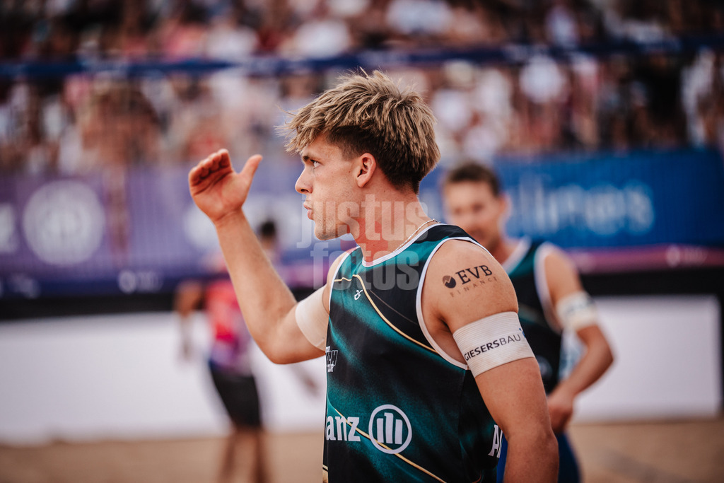Beachvolleyball | Männer | Allianz German Beach Tour 2025 | Tourstop München | 06.07.2025 | Luis Kubo