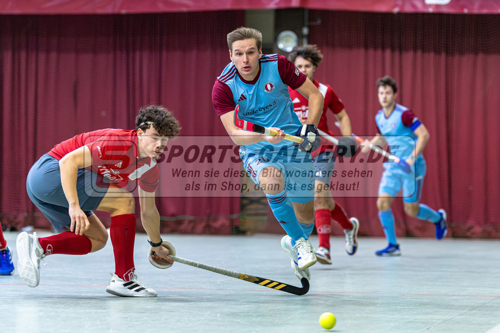 SM_2025-01-10_mD5_-51 | 1.Bundesliga Hallenhockey  (M) UHC - DCADA  / 9:7 (3:4)