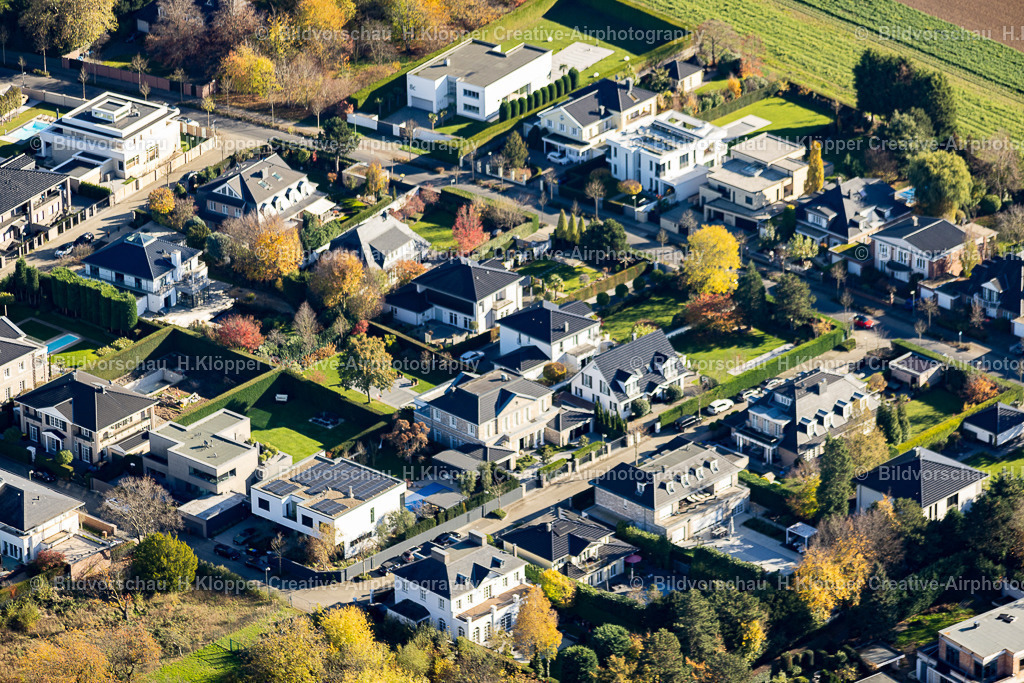 Meerbusch-Buederich-Alt Meererbusch-Hildegundisallee-Kastanienweg-Florastraße-8793 | Luftbildfotografie Hermann Klöpper - Realisiert mit Pictrs.com