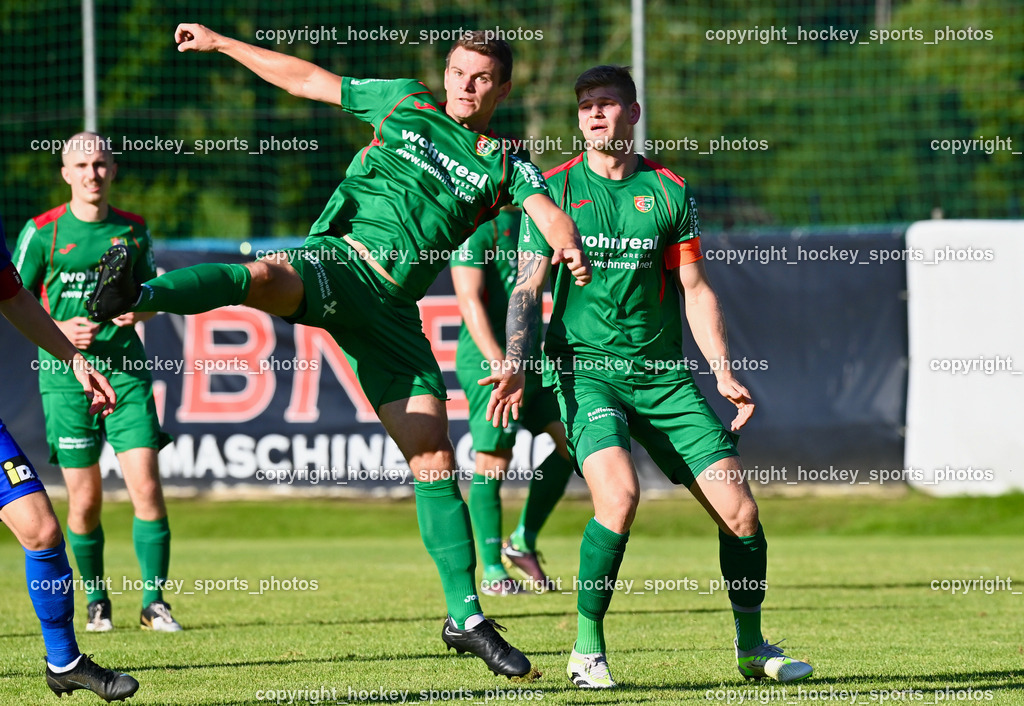 FC Gmünd vs. Union Matrei 19.8.2023 | #12 Marvin Metzler, #8 Domenik Steiner