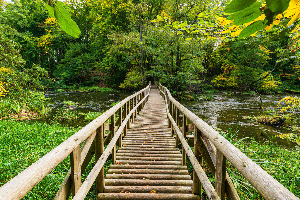 Landschaft im Herbst im Warnowdurchbruchstal bei Groß Görnow | Landschaft im Herbst im Warnowdurchbruchstal bei Groß Görnow.