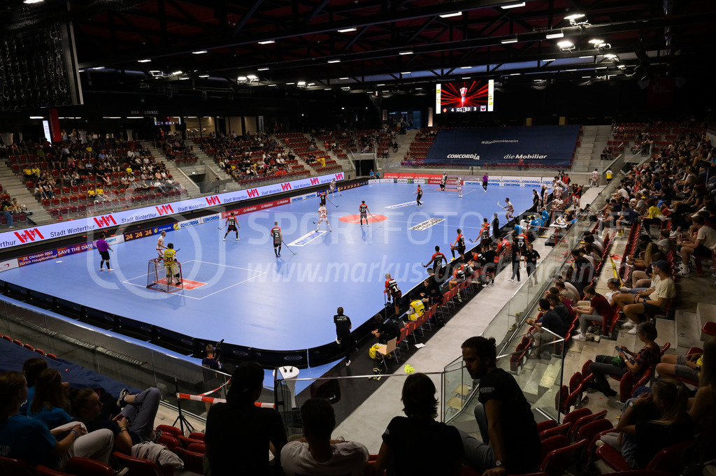 HC Rychenberg vs. Floorball Köniz - 28. August 2022 | HC Rychenberg vs. Floorball Köniz
AXA Arena, Winterthur
Bild: Sportfotografie Markus Aeschimann | www.markus-aeschimann.ch - Realisiert mit Pictrs.com