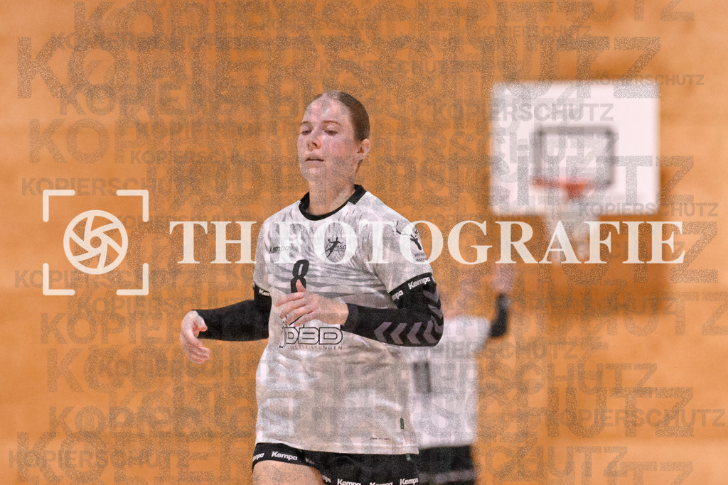 GER, SG Maulburg/Steinen - HSG Dreiland, Frauen-Handball, Oberliga Suedbaden, 3. Spieltag, Saison 2024/2025, 12.10.2024 | Anna Sautter (HSG Dreiland, #08)GER, SG Maulburg/Steinen - HSG Dreiland, Frauen-Handball, Oberliga Suedbaden, 3. Spieltag, Saison 2024/2025, 12.10.2024Foto: TH Fotografie/Thomas Hess