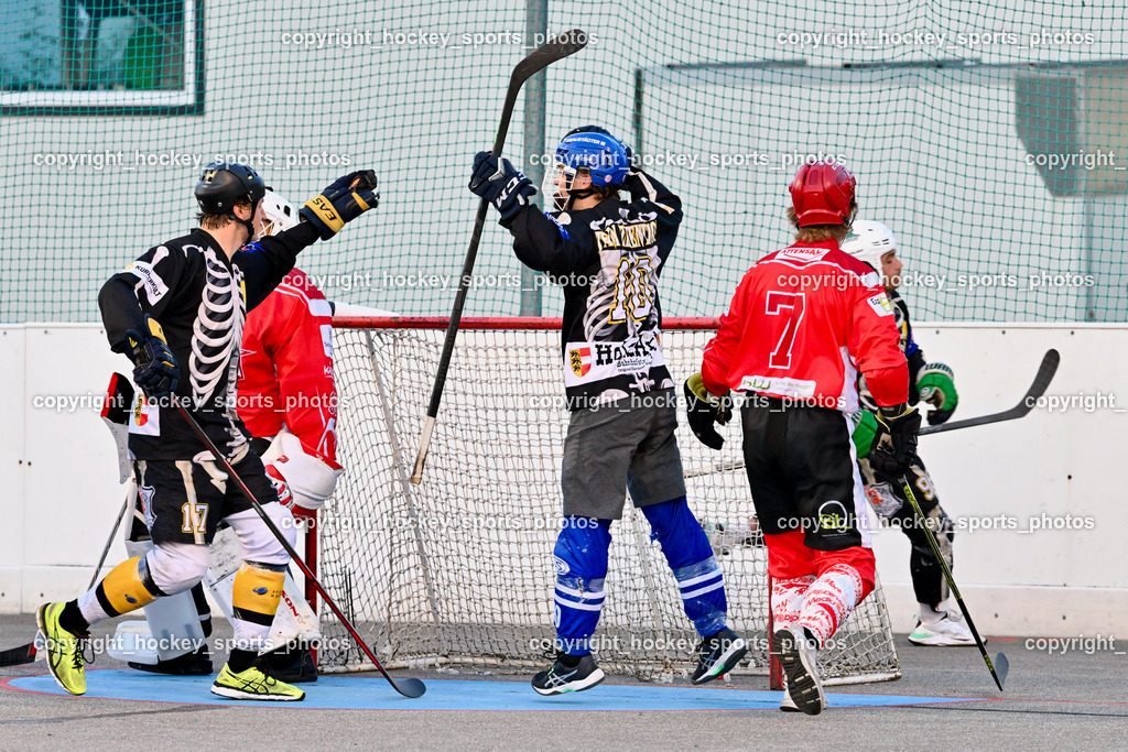 Team Zehenthof vs. HSC Eagles 7.7.2023 | #15 Wuntschek Dominik, #33 Mette Claudio, #10 Florianschitz Lukas, #7 Vann EE Fin, Jubel Team Zehenthof Mannschaft