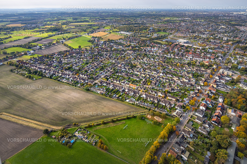 Hamm241015260 | Luftbild, Wohngebiet Ortsansicht Ortsteil Werries, Fernsicht, Uentrop, Hamm, Ruhrgebiet, Nordrhein-Westfalen, Deutschland