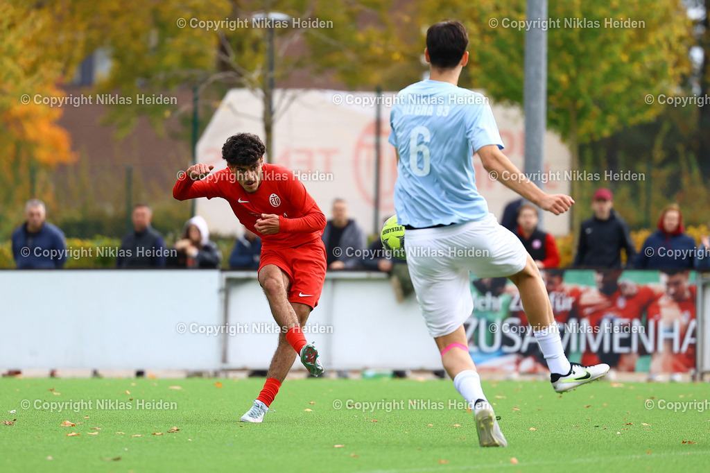 NH_EimsbüttelerTVU19_Altona93U19_RegionalligaNord_11102025 | #22 Berwan Arda Annak (Eimsbütteler TV U19)Fußball I Junioren I A-Junioren Regionalliga Nord I Saison 2025-2026  I 7. Spieltag I Eimsbütteler TV U19 - Altona 93 I 11.10.2025 I Sportzentrum Hoheluft