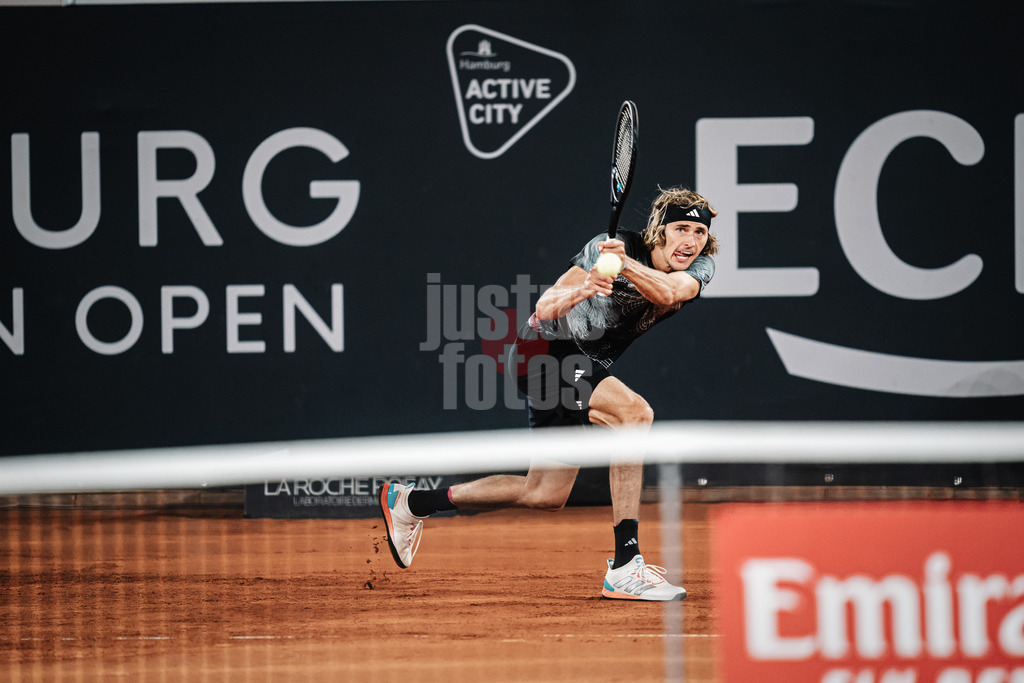 Tennis | Männer | ATP Tour 500 | European Open Hamburg | Alexander Sascha Zverev (GER) vs. Maximilian Marterer (GER) | 26.07.2023 | Alexander Sascha Zverev (GER)