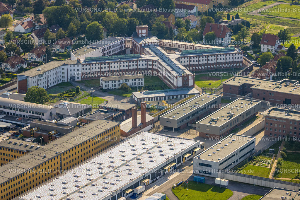 Werl230806474 | Luftbild, Justizvollzugsanstalt, Werl, Werl-Unnaer Börde, Nordrhein-Westfalen, Deutschland