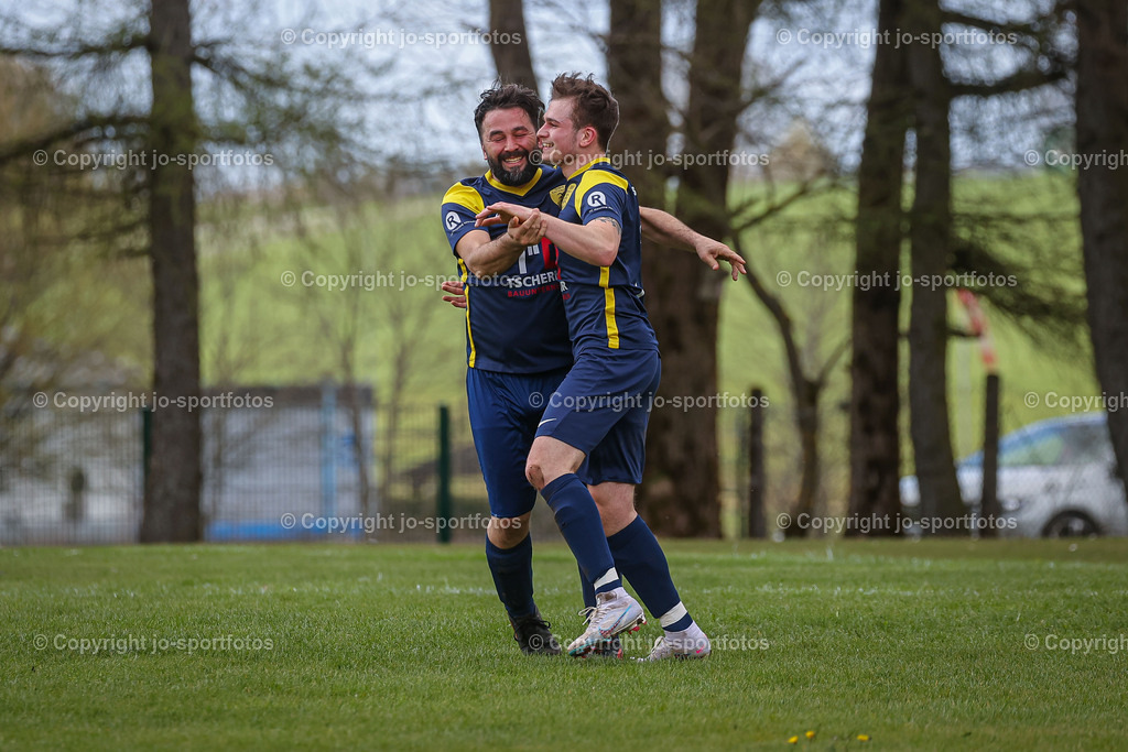 BQ3I3599 | 23.04.2023; Kreisliga C Dillenburg; Rasenplatz Hirzenhain; SSV Hirzenhain - SSG Breitscheid II; Ergebnis: 5:0 (3:0)
