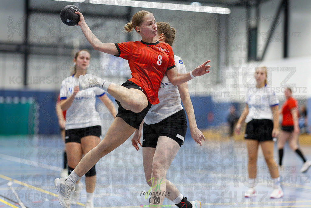 Frauen 2. Bezirksklasse; SG Rechtenbach - HSG Linden II | Frauen 2. Bezirksklasse; SG Rechtenbach - HSG Linden II am 16.11.2025 in Rechtenbach (Sporthalle Rechtenbach)Photo © 2025 - Jörg Heinrich - Realisiert mit Pictrs.com