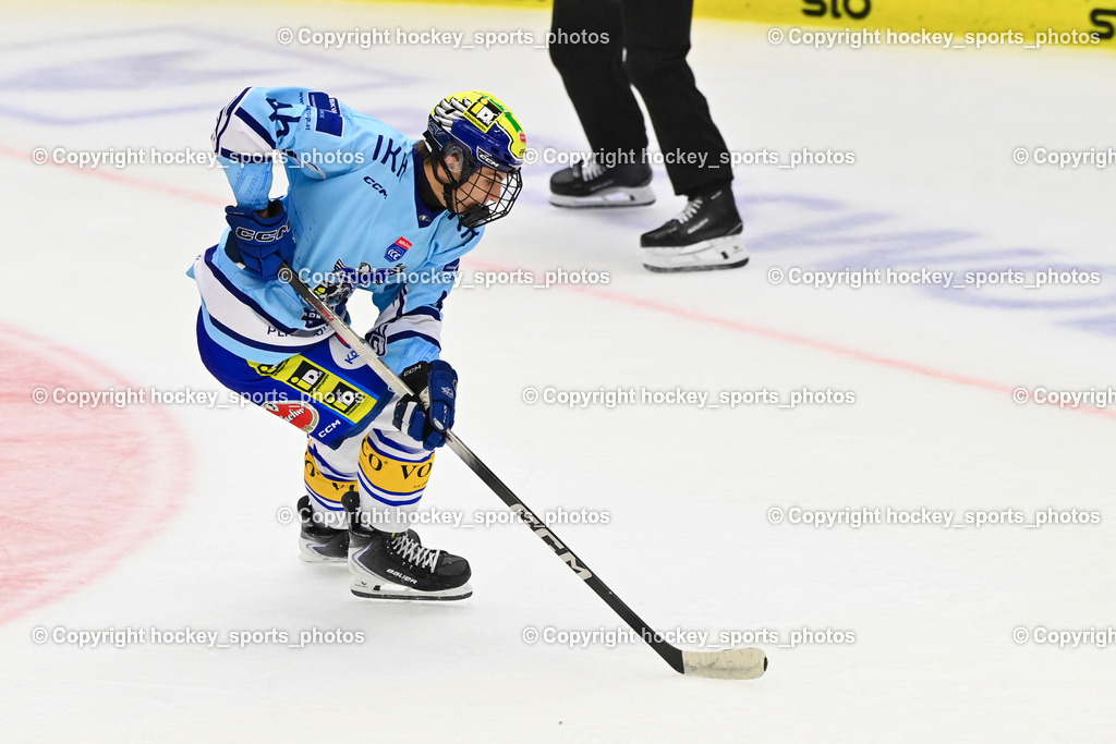 EC iDM Wärmepumpen VSV vs. KHL Sisak | #46 Paul Sintschnig EC VSV, EC iDM Wärmepumpen VSV vs. KHL Sisak, EC iDM Wärmepumpen VSV vs. KHL Sisak am 02.09.2025 in Villach (Stadthalle Villach), Austria, (Photo by Bernd Stefan)