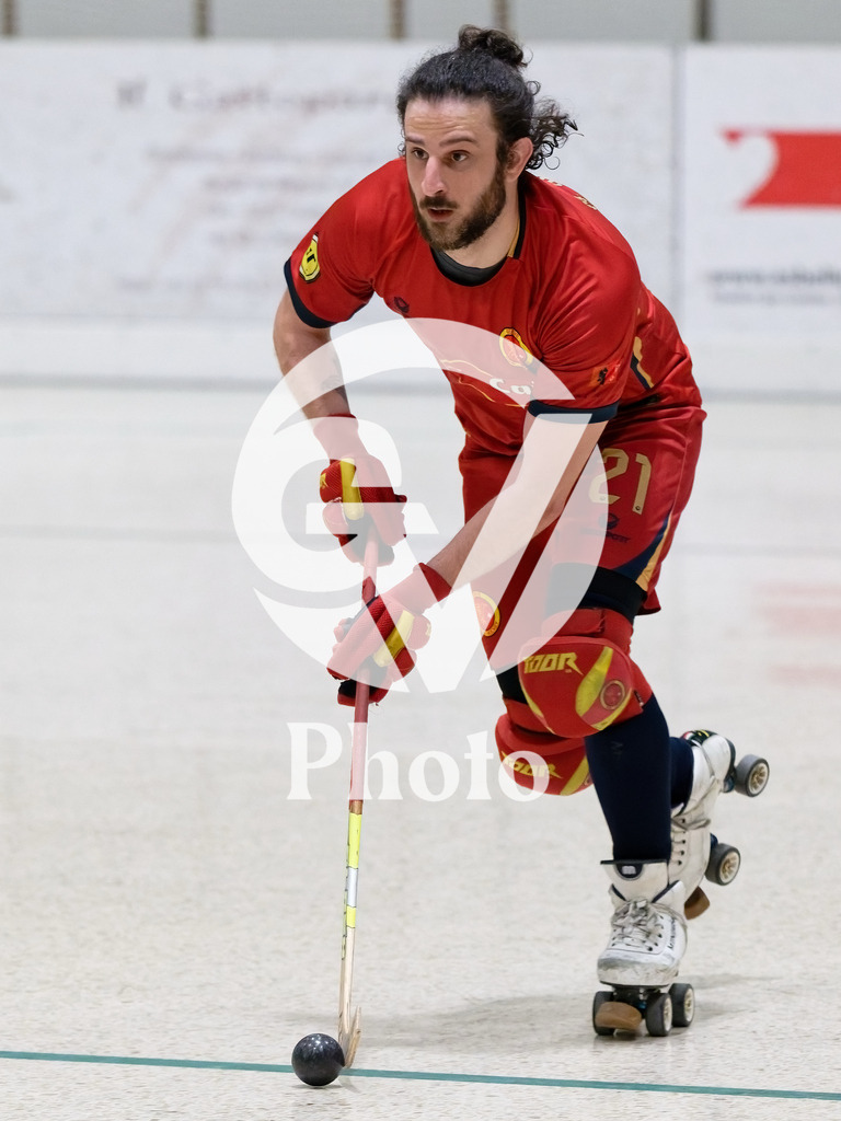LNA  - Geneve RHC v RHC Diessbach  |  during the LNA  match between Geneve RHC and RHC Diessbach  at Centre sportif de la queue d'arve in Geneve, Switzerland