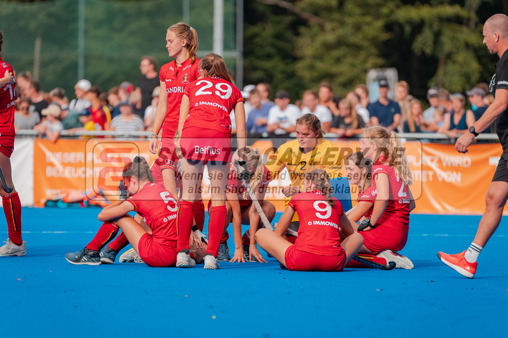 HK_20230716_103117 | Euro Hockey WU18 Girls Finale Belgium vs Germany Championship Girls & Boys am 16.7.2023 CHTC , Krefeld ,