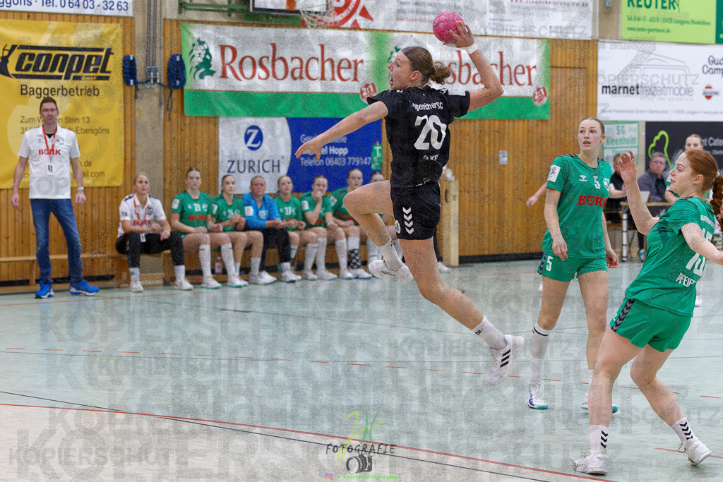 2024-10-19_028 | Jugendbundesliga B-Jugend weiblich; HSG Kleenheim/Langgöns - Longericher SC am 19.10.2024 in Oberkleen (Weidig-Halle) - Realisiert mit Pictrs.com