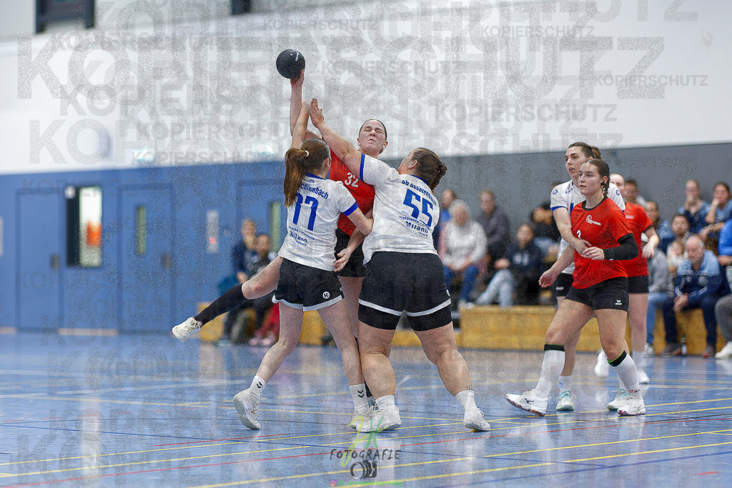 Frauen 2. Bezirksklasse; SG Rechtenbach - HSG Linden II | Frauen 2. Bezirksklasse; SG Rechtenbach - HSG Linden II am 16.11.2025 in Rechtenbach (Sporthalle Rechtenbach)Photo © 2025 - Jörg Heinrich - Realisiert mit Pictrs.com