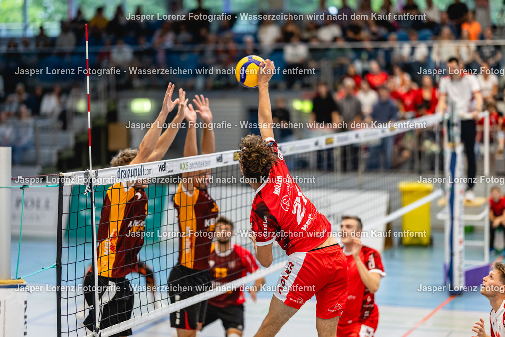 Volleyball I Herren I Saison 2026-2027 I 2. Bundesliga Nord I Testspiel I Kieler TV - KTV AllStars | Jasper Lorenz Fotografie - Realisiert mit Pictrs.com