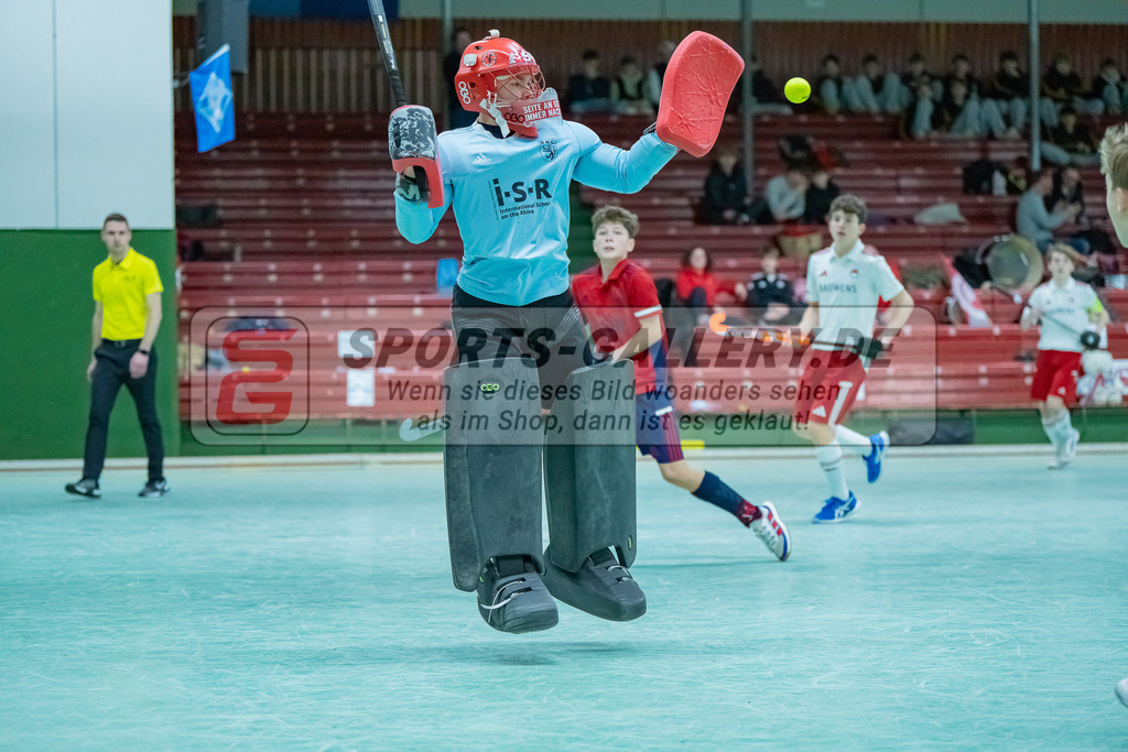 HK_20240225_108548 | Spiel um Platz 5 Deutsche Meisterschaft MU14 am 25.2.2024 Halle RW Köln, Köln ,