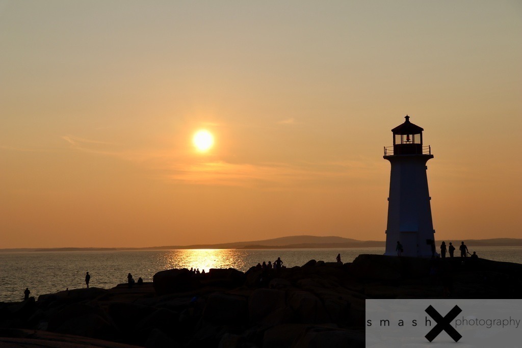 Sunset-Lighthouse 02 | Peggy's Cove, Halifax, Nova Scotia (Canada/Kanada)