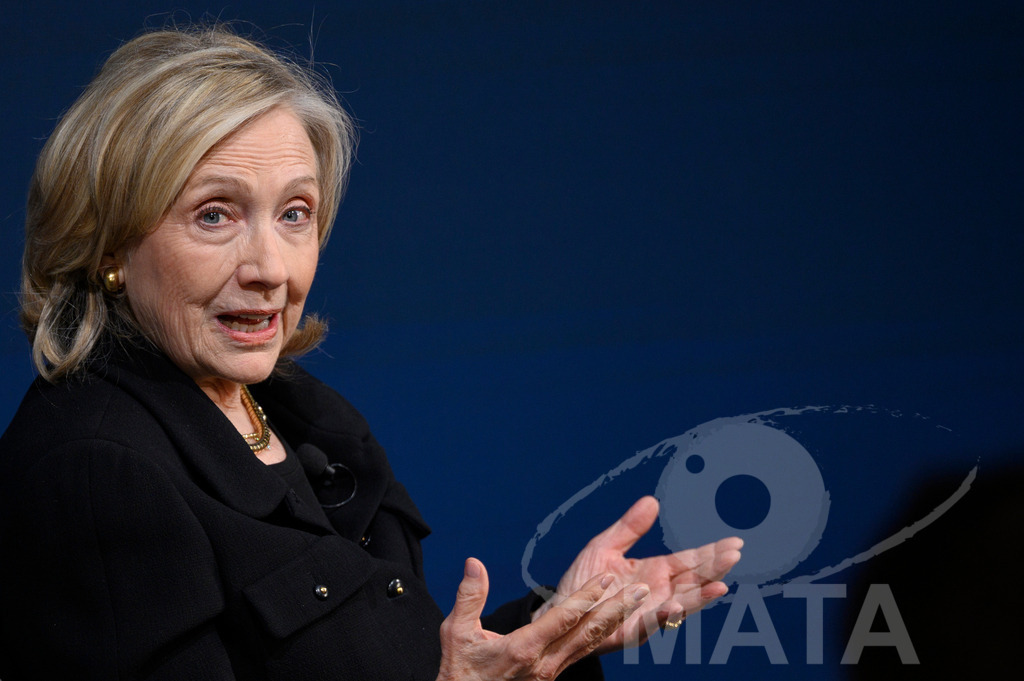 _DWI3024 | Die US-Politikerin Hillary Clinton auf der Veranstaltung Bridging Scholarship and Statecraft im Rahmen der Münchner Sicherheitskonferenz 2026. München, 13.02.2026 Bayern Deutschland  - Realisiert mit Pictrs.com