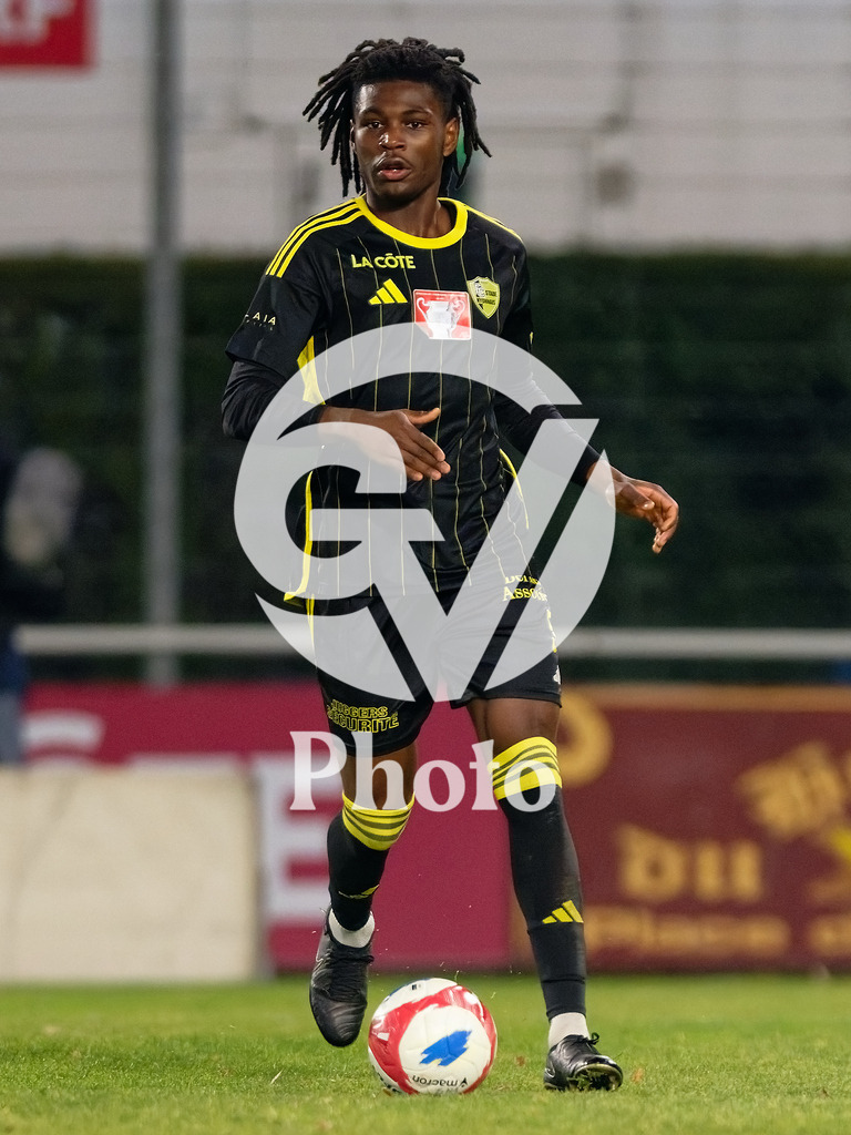 Coupe Suisse - 1/8 de finale - FC Stade Nyonnais v Neuchatel Xamax |  during the Coupe Suisse - 1/8 de finale match between FC Stade Nyonnais and Neuchatel Xamax at Centre sportif de Colovray in Nyon, Switzerland