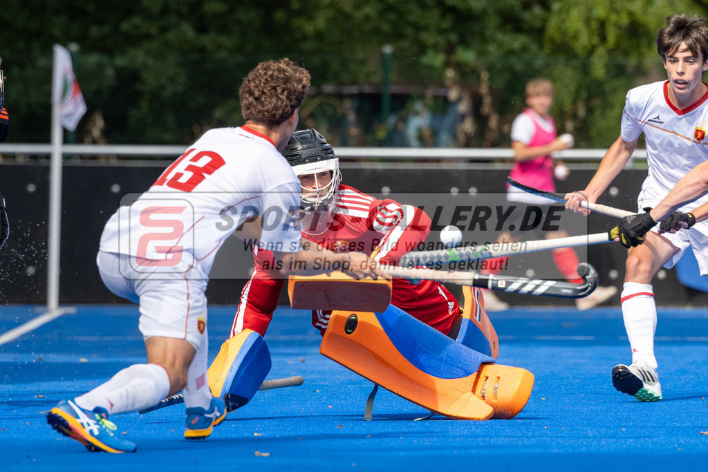 SFE_20230716_0126 | EuroHockey EM U18 Boys 3th 4th Netherlands vs Spain am 16.07.2023 in Krefeld (Gerd-Wellen-Hockeyanlage), Photo: Stephan Fehrmann 2023 (Sports-Gallery)