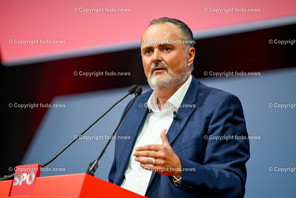 Bundesparteitag SPOE in Linz Design Center_ 03.06.2023-54 | 03.06.2023, Linz, AUT, Bundesparteitag SPOE in Linz Design Center, im Bild Hans-Peter Doskozil (SP, LH Burgenland)