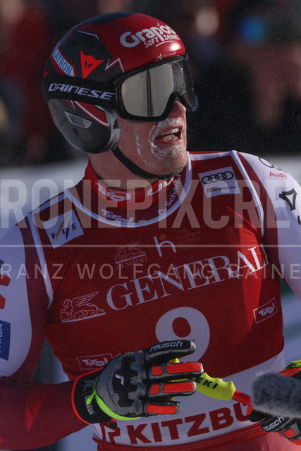 Audi FIS Ski World Cup: Men’s Slalom – Hahnenkamm Race, Kitzbuehel | Kitzbuehel, Austria, 25.Jan.26 - Alpine Skiing - FIS World Cup, Hahnenkamm Race, Slalom, men. The image shows BABINSKY Stefan (AUT, Head).