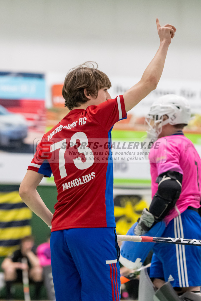 SFE_20230304_0014 | Deutsche Meisterschaft Männliche U16 Halle 2023 am 04.03.2023 in Köln (KTHC Stadion Rot-Weiss Köln Tennis and Hockey Club), Photo: Stephan Fehrmann 2022 (Sports-Gallery)