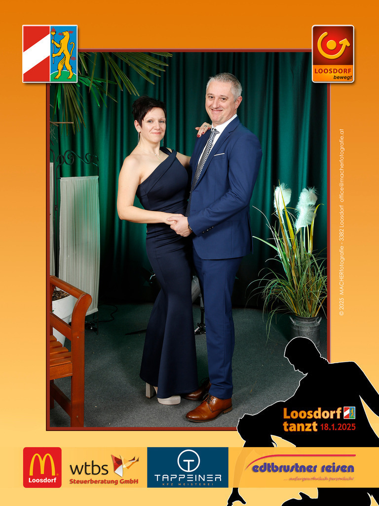 LoosdorfTanzt25_8627 | Ballfotografie - Loosdorf tanzt am 18.01.2025 in der Losensteinhalle LOOSDORF. Vielen Dank den Sponsoren:Edtbrustner Reisen /wtbs Steuerberatung /Autohaus Tappeiner/McDonalds Loosdorf