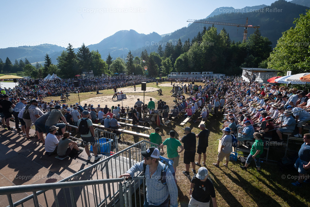 Schwingen -  Schwarzseeschwinget 2025 | Schwarzsee, 22.6.25, Schwingen - Schwarzseeschwinget.