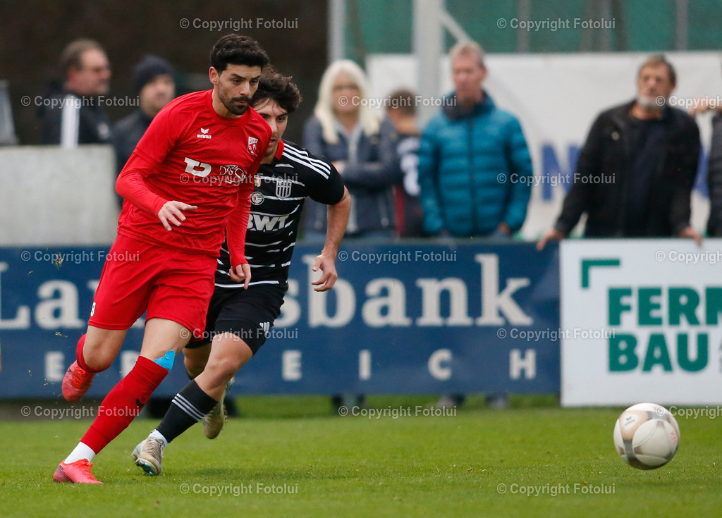 A_LUI_021124_0000006 | SPORT FUSSBALL REGINALLIGA MITTE 02.11.2024 ASKOE OEDT-LASK II IM BILD: BUENYAMIN KARATAS (OEDT) UND ENUS SAFIN (LASJK II) FOTO:FOTOLUI
