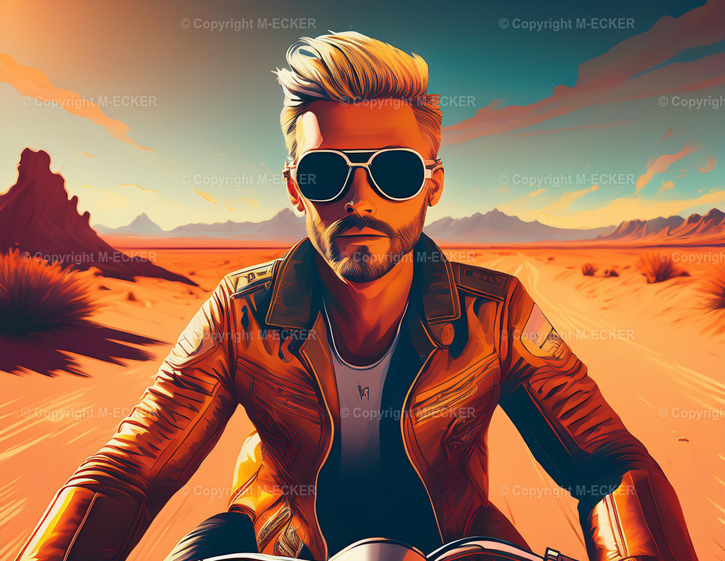 Mann Motorrad 3 | Martin Ecker Fotograf Euratsfeld - Realisiert mit Pictrs.com