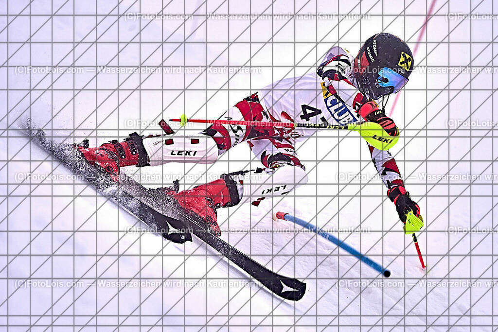 ALP1596_NW-OAC-SL-I_Hochkar_Bliem Constantin | (C)FotoLois.com, Alois Spandl. NÖ Raiffeisen-Club NachwuchsCup & OstalpenCup, Hochkar, Slalom, So 7. Januar 2024.