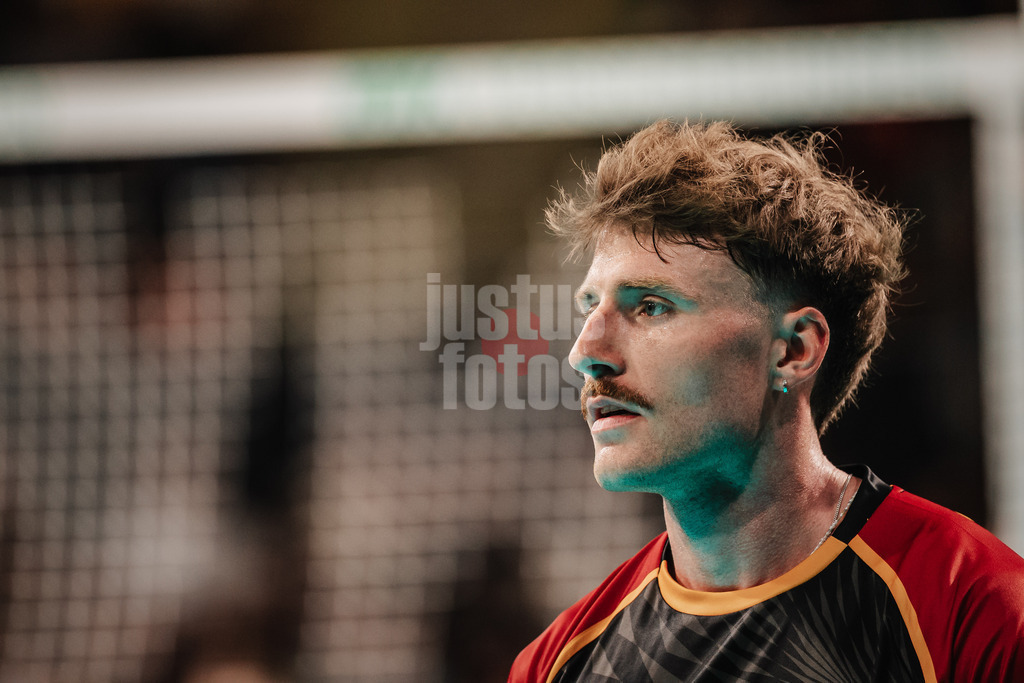 Volleyball | Männer | Testspiel | Deutschland vs. Italien | 26.05.2025 | Eric Burggräf (#24, Deutschland)