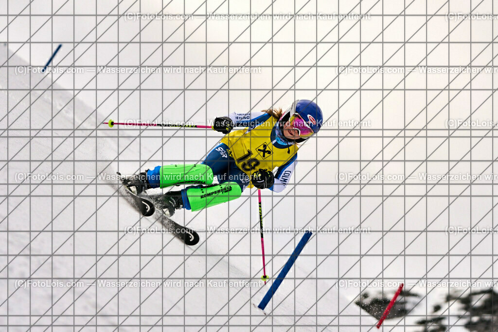 ALP7841_NOe-Kinder-LM_SL-I_Hochkar_Buder Emma | (C)FotoLois.com, Alois Spandl. NÖ Kinder-Landesmeisterschaft, SLALOM im Draxlerloch am Hochkar, erster Lauf, So 18. Februar 2024.