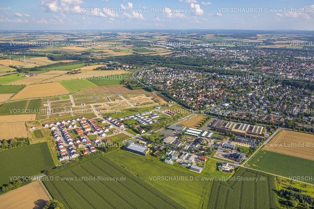 Soest230806074 | Luftbild, Baustelle Neubau Wohnquartier Neuer Soester Norden, zwischen Oestinghauser Landstraße und Weslarner Weg, Walburger, Soest, Soester Börde, Nordrhein-Westfalen, Deutschland