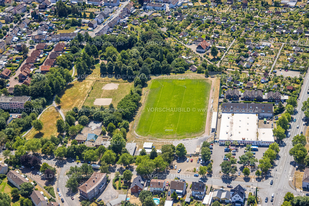 Castrop-Rauxel220706327 | Luftbild, Sportplatz VfB Habinghorst 1920, Habinghorst, Castrop-Rauxel, Ruhrgebiet, Nordrhein-Westfalen, Deutschland