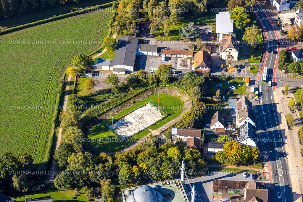 Hamm241007500 | Luftbild, Barbara Stadion, Stadtbezirk Herringen, Hamm, Ruhrgebiet, Nordrhein-Westfalen, Deutschland